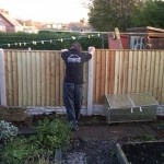 New Fence in Bestwood Park Nottingham